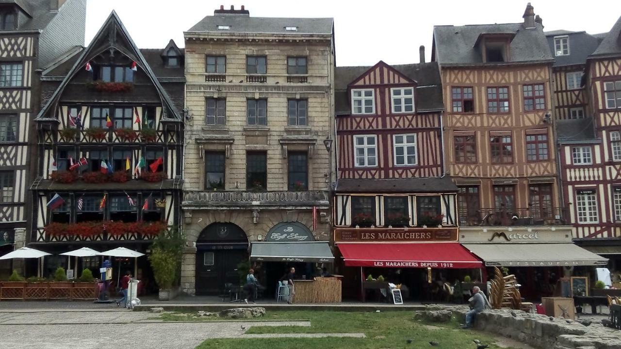 Between Historic Center And Quay, Ideal For Family Rouen Eksteriør bilde